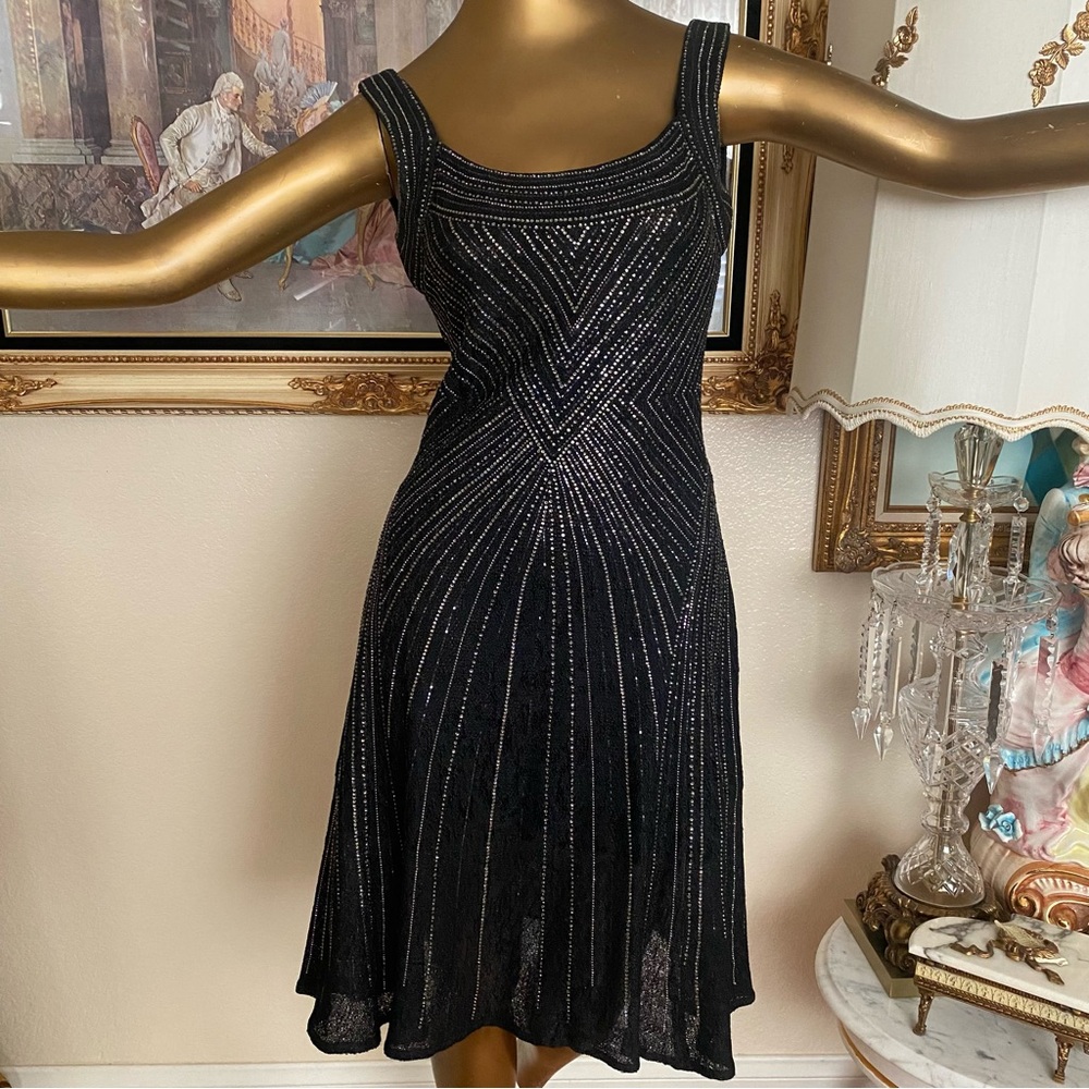 St John Couture Sequin Dress